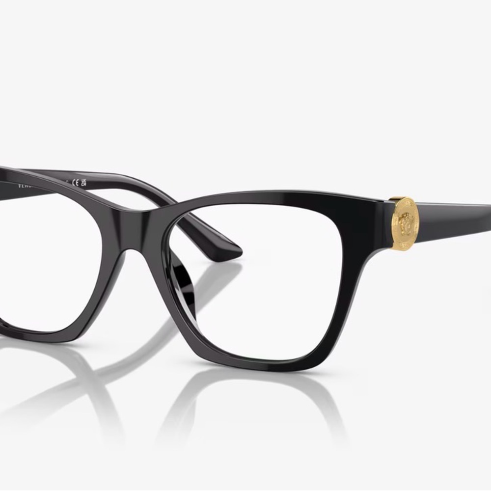 NWT Versace Black Medusa Designer Eyeglass Frames - Picture 3 of 8